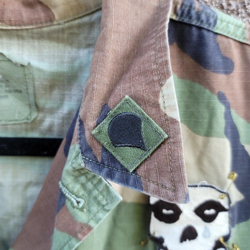 Upcycled Military Camo Jacket Vest - Picture 6 of 10
